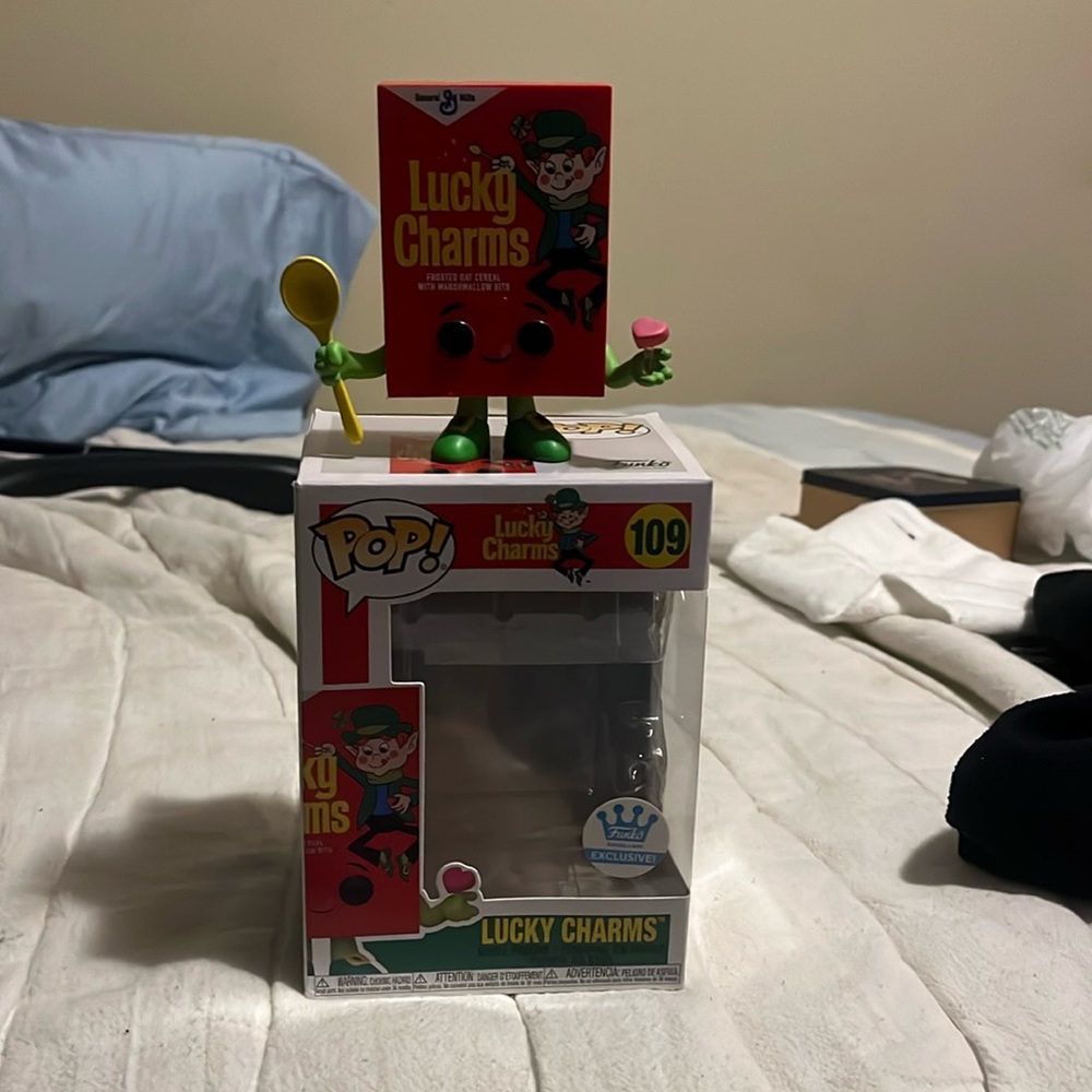 Lucky charms funko I will except anything